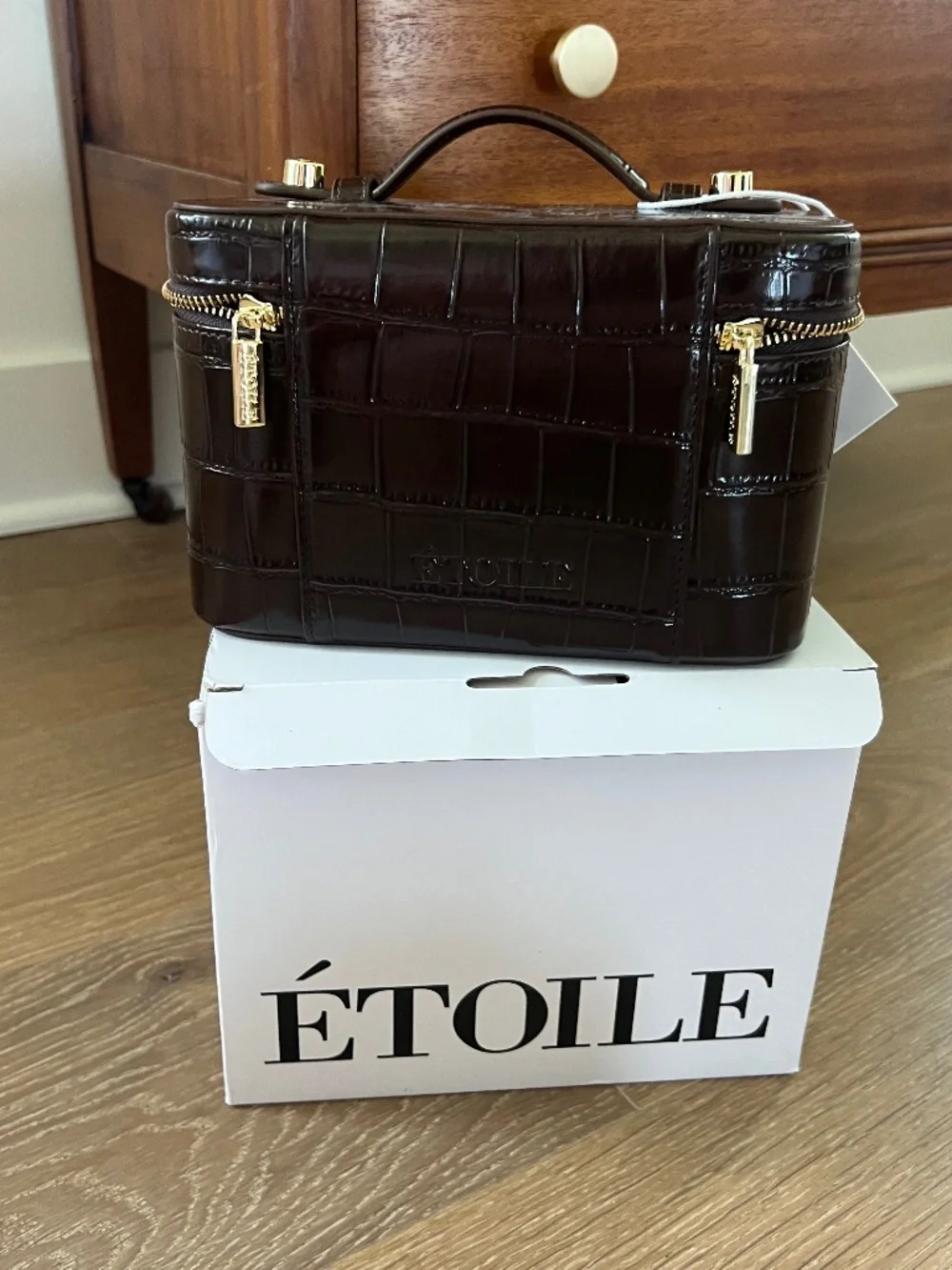Etoile mini vanity case/ Madewell makeup pouch - Picture 4 of 8
